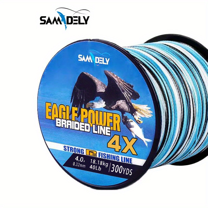 Samdely Abrasion Resistant Braided Fishing Line 300yds - Temu Canada
