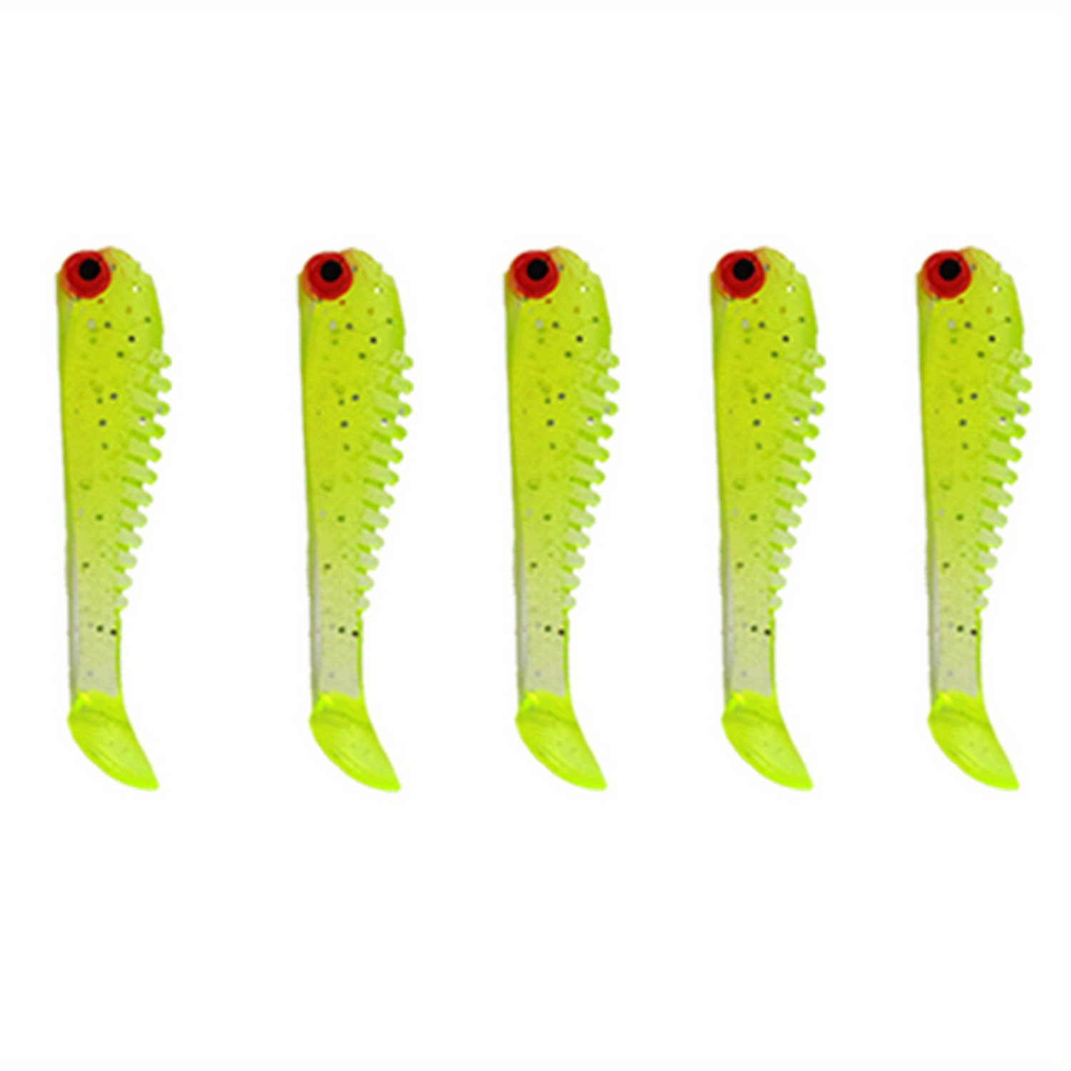 Paddle Tail Fishing Lures Catch Trout Crappie Bass Soft - Temu