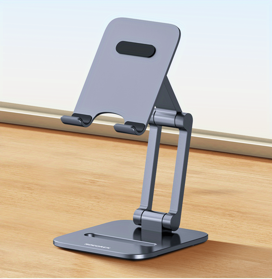 Phone Holder Desk Mobile Phone Stand Foldable Metal Temu Australia