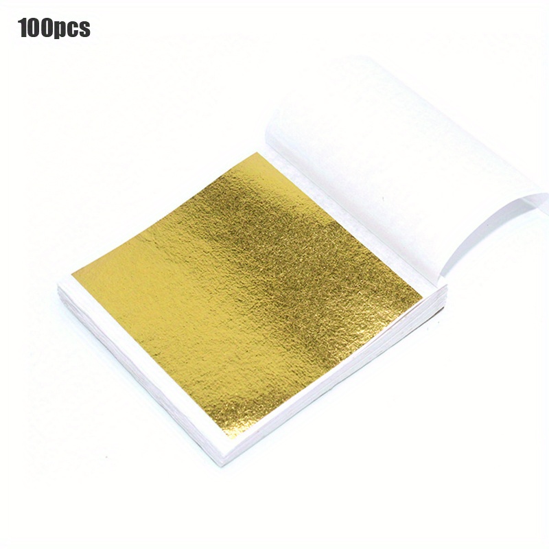 Golden Leaf Sheets High quality Imitation Golden Foil For - Temu Malaysia