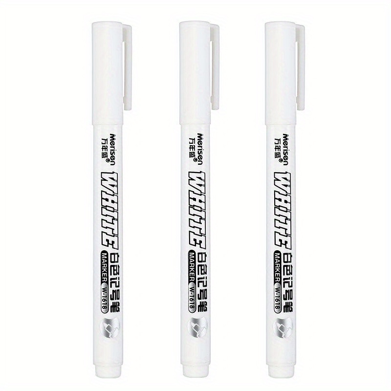 Glow Pen Not Easy To Fade Popular Professional Deep Hole Waterproof Sketch  Pen Waterproof Pen White