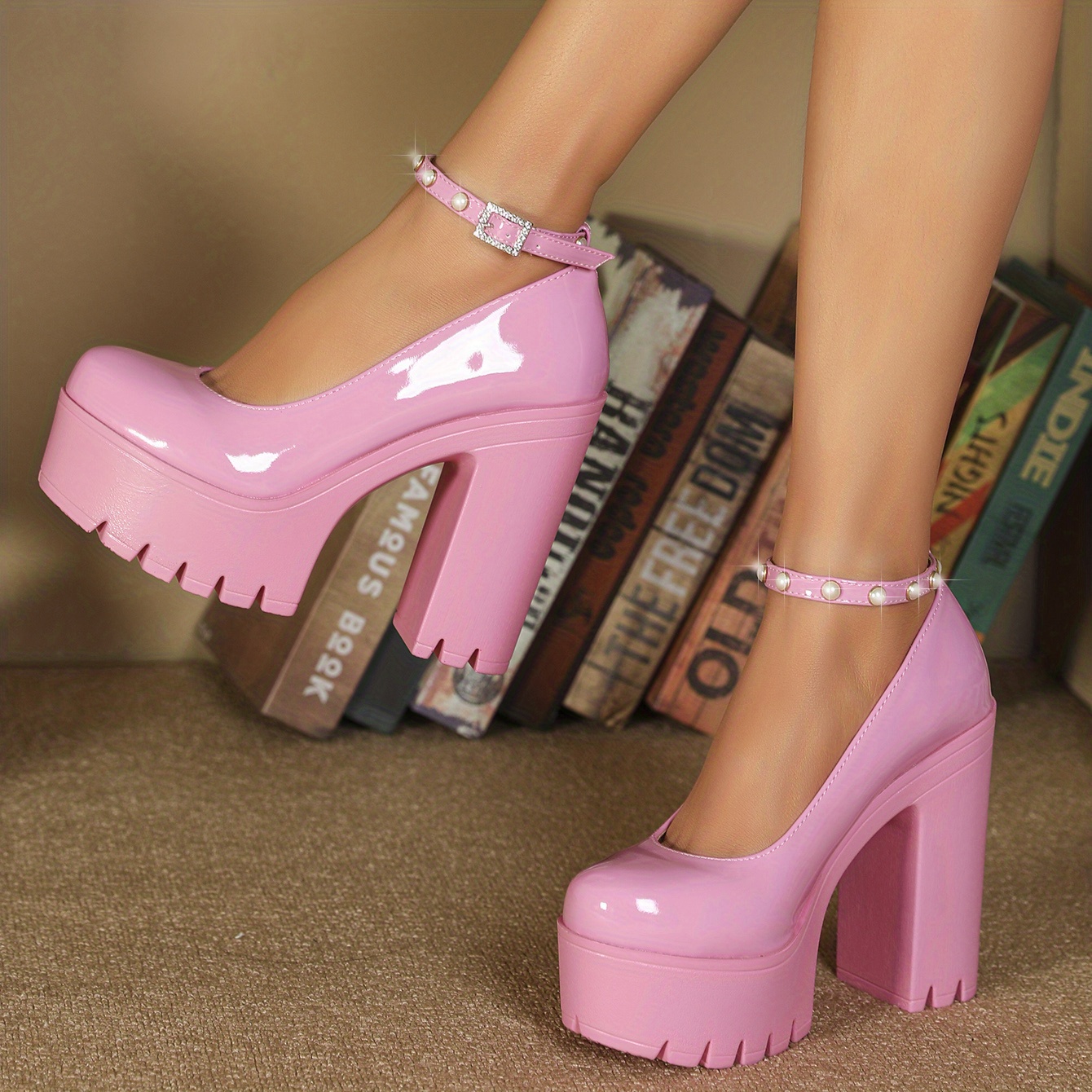 Trendy hotsell platform heels