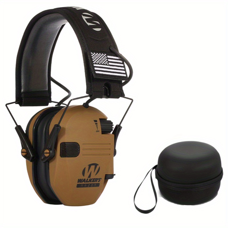 Tactical Noise Reduction Earmuffs Outdoor Shooting Headphones Hunting  Headset Hearing Protection With Protective Cover Battery Not Included  High-quality  Affordable Temu Austria