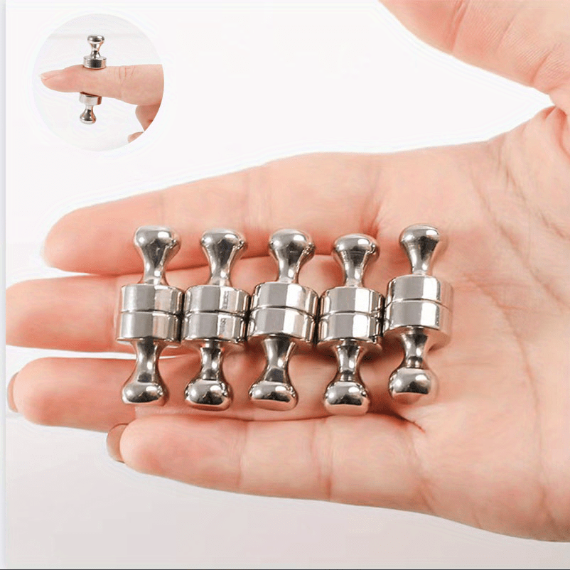  Magnetic Pins, 5Pcs Magnetic Pins School Magnetic Pins for  School Home Office : Office Products