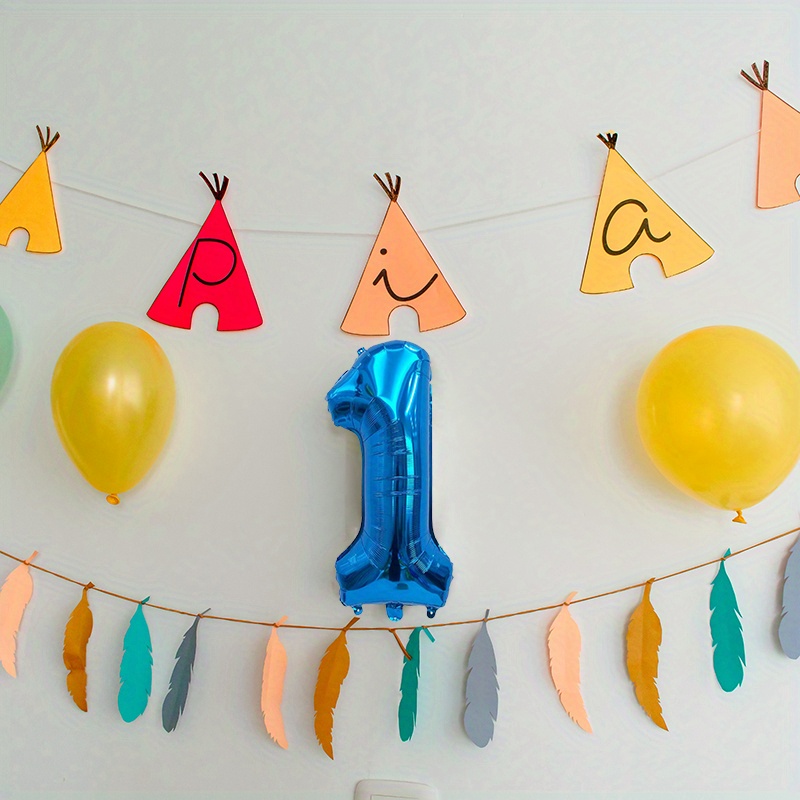 Ballon anniversaire chiffre 4 - Fête