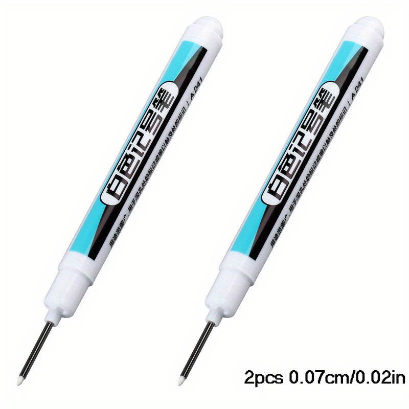 White Permanent Paint Pen Markers Waterproof Paint Markers for