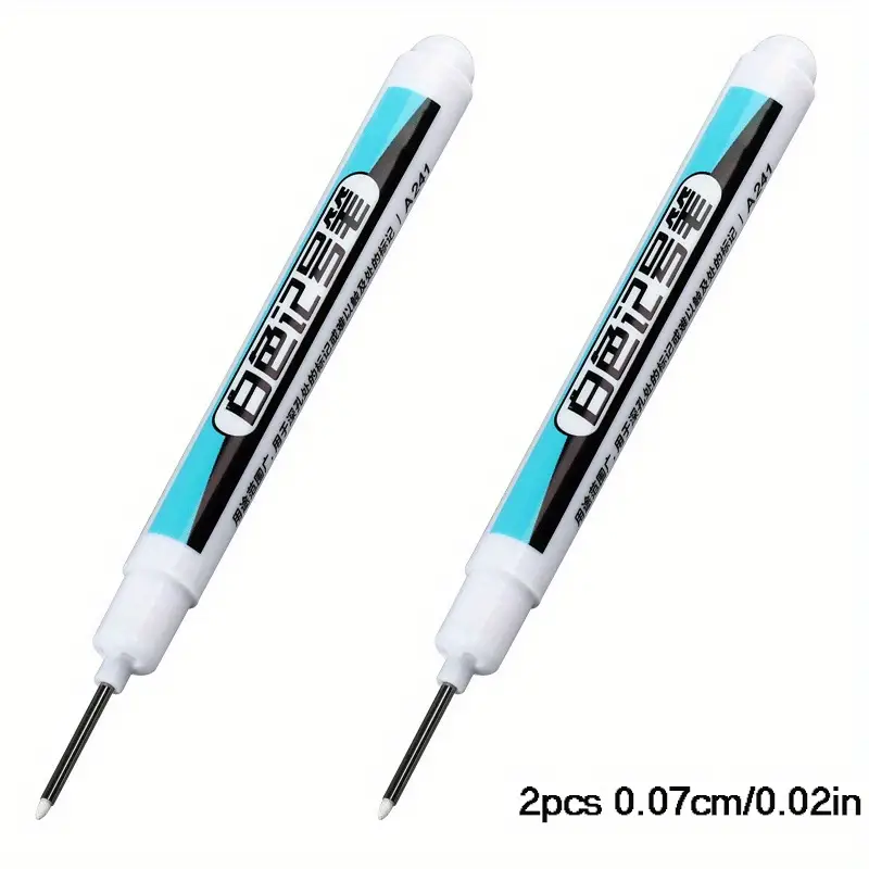 1/4pcs White Permanent Paint Pen Set Wood Plastic Glass Metal Ceramic  Marker - Paint Markers - Aliexpress