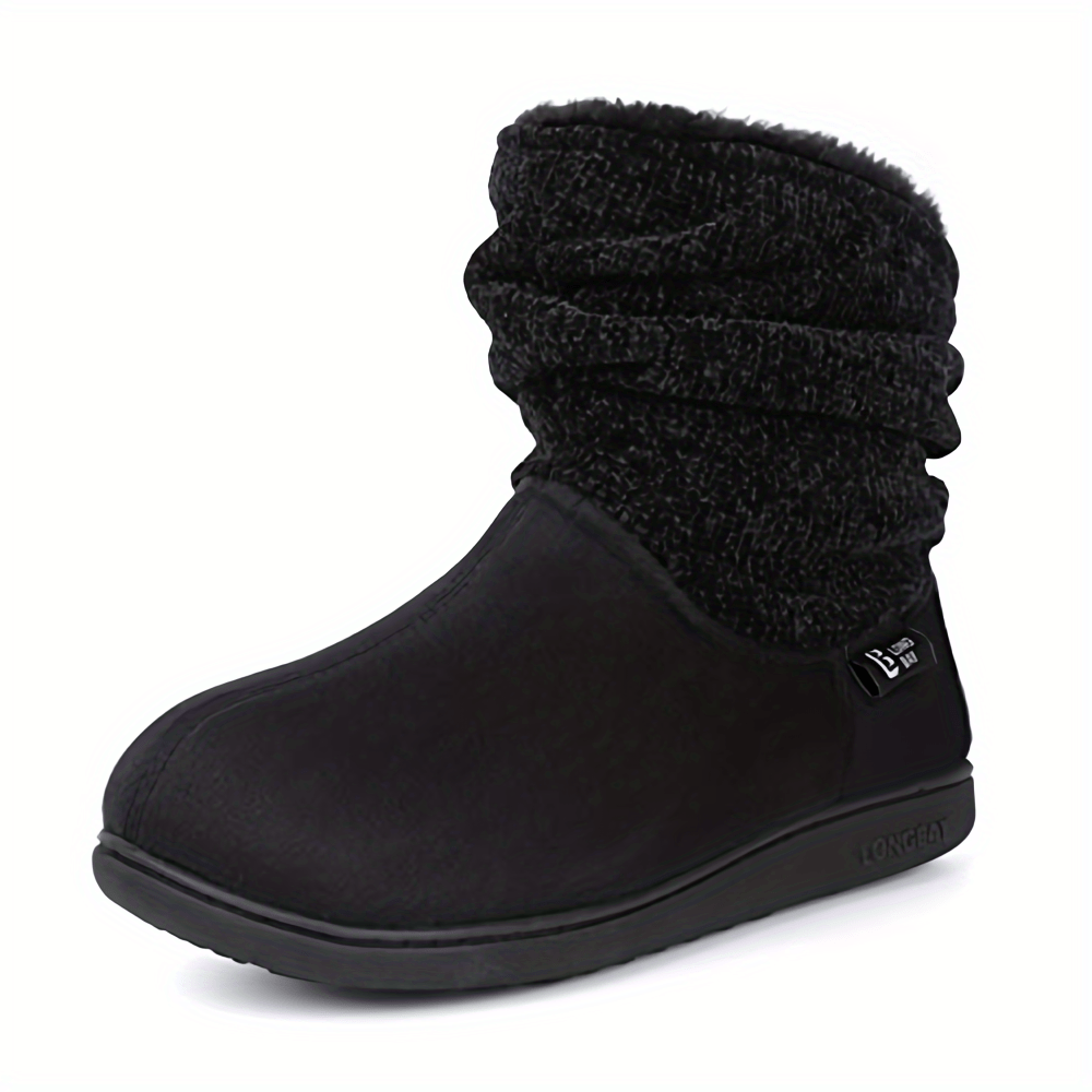 Femmes Comfy Bottes D hiver Confortable Fluffy Faux Temu Canada