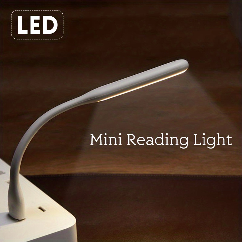 Mini lampe Portable Flexible à 6LED USB 5V, lumière de lecture