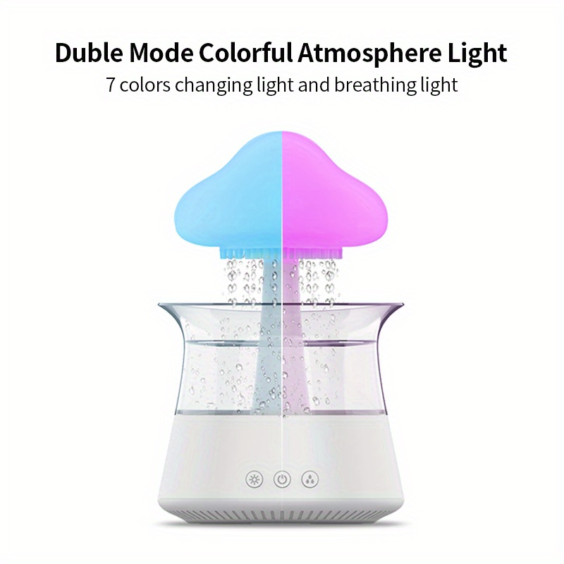 RainLamp™ - Lampe d'aromathérapie humidificateur à gouttes de