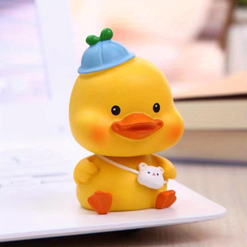 4pcs Set Cute Cartoon Ducks Shaking Head Decoration Car - Temu