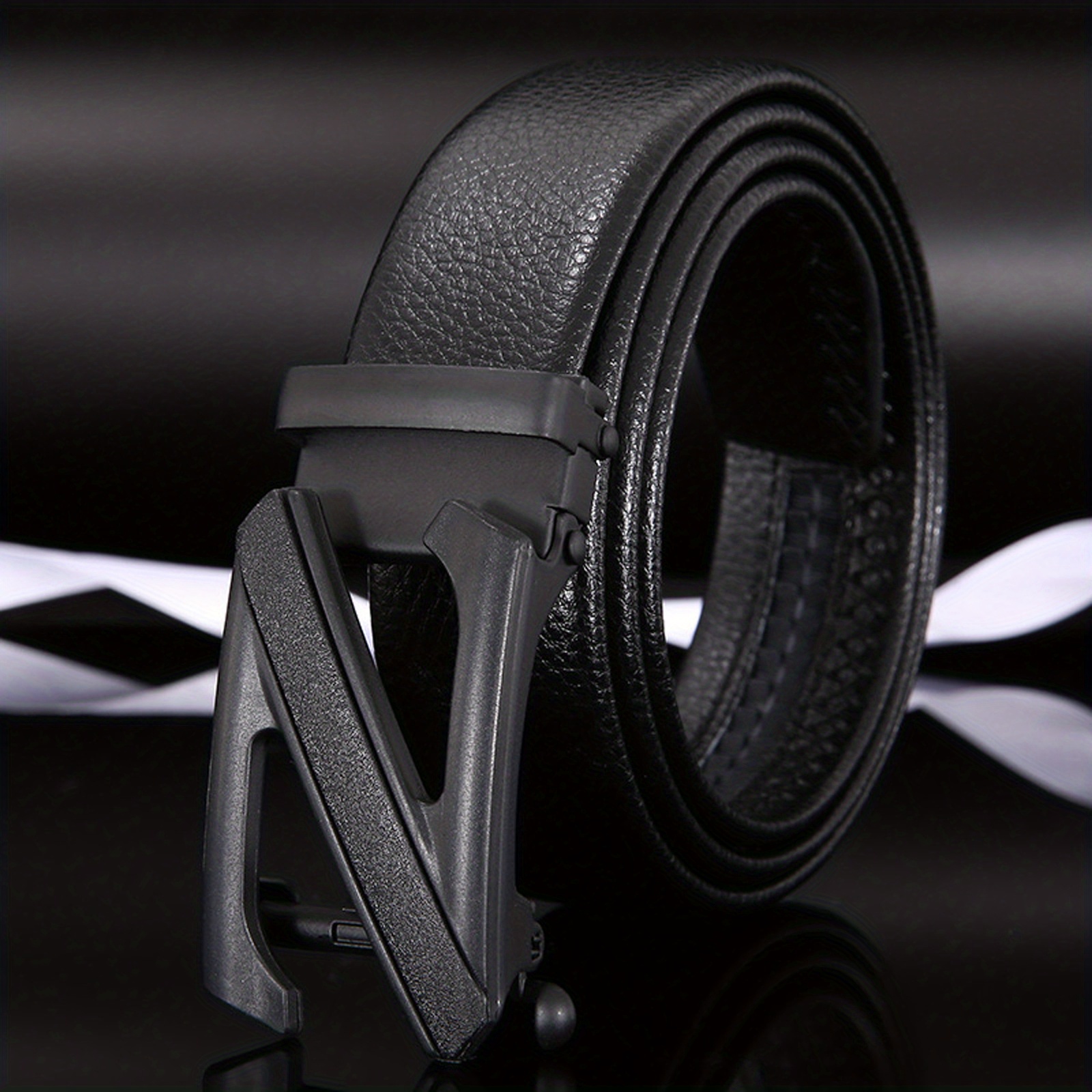 Men's Business Belt Youth Suit Belt Button Style