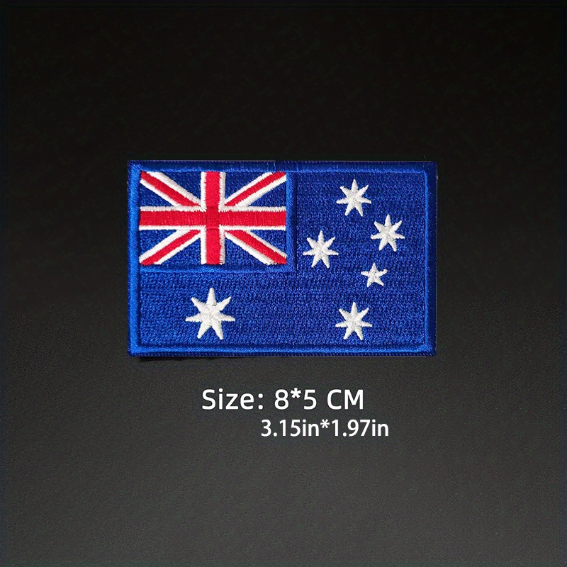 Parche de la bandera nacional de Australia - Parche de velcro