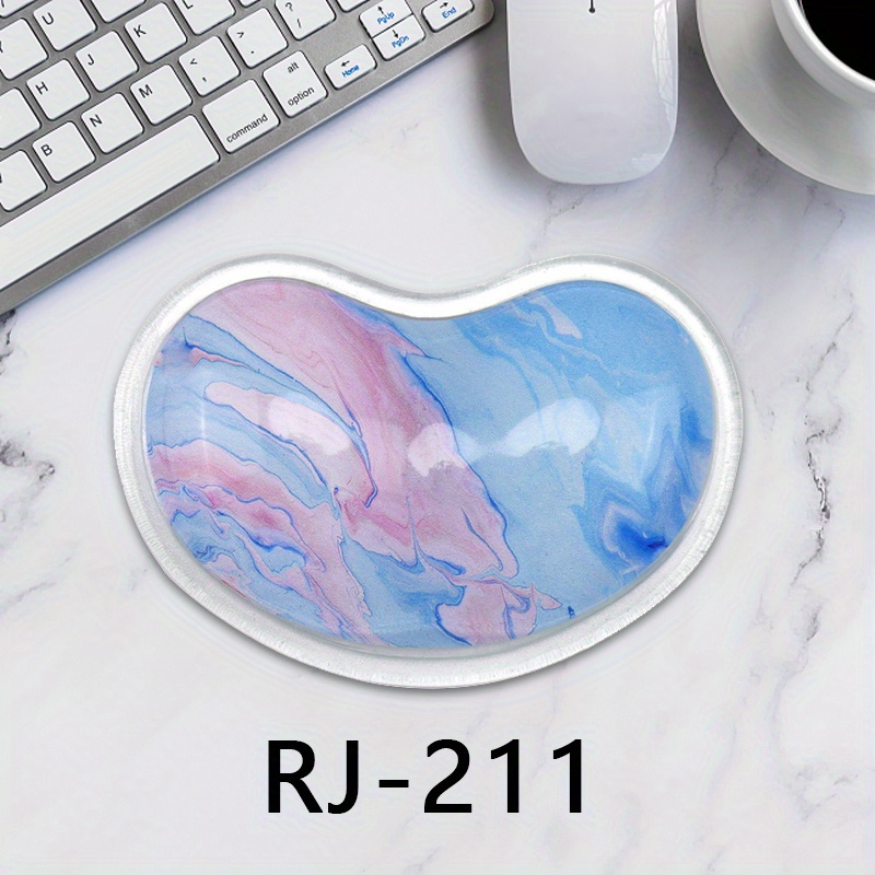 Heart Shaped Mouse Pad Wrist Rest Cartoon Silicone Hand Pillow