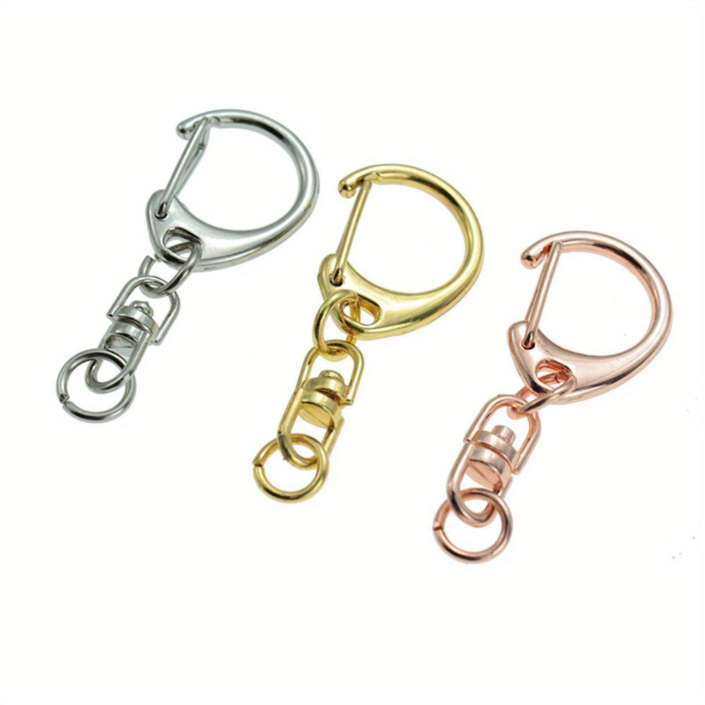 Zinc Alloy Key Chain Metal Clasp Hook Clasp With Extender - Temu