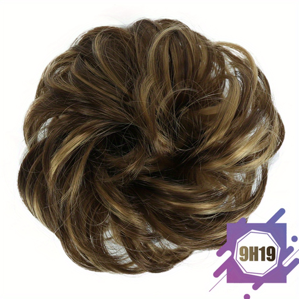 Synthetic Wavy Curly Chignon Ponytail Hair Extensions