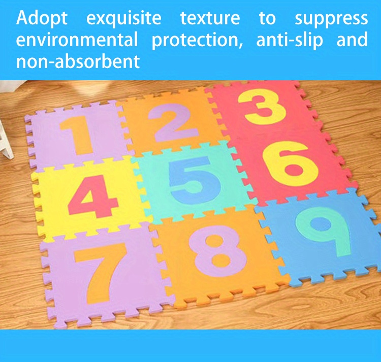 Non slip Foam Floor Mats For Kids Waterproof Educational - Temu