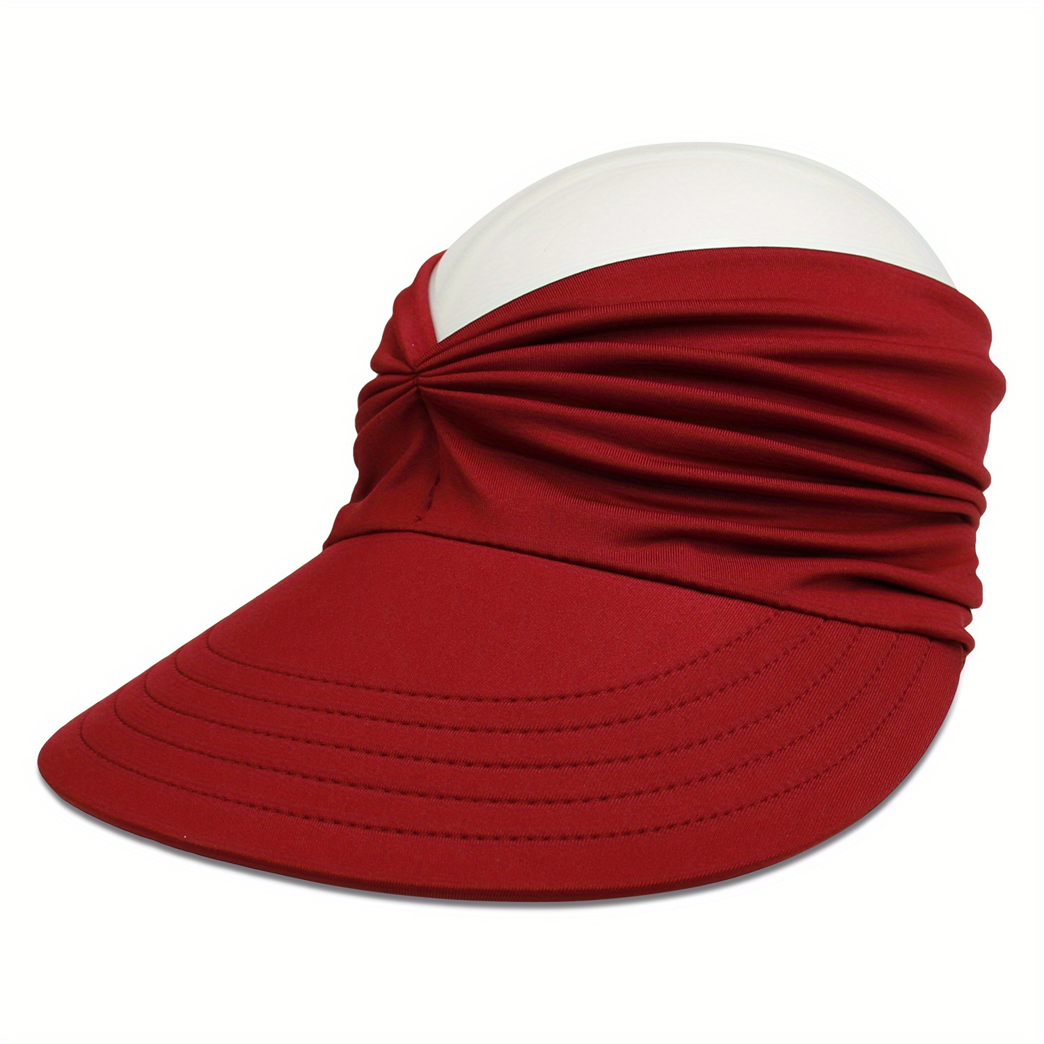 Visera de algodón mercerizado lila, sombrero de verano de mujer Hatsquare,  visera deportiva, sombrero de ala ancha, sombrero de playa, sombrero de  sol, sombrero boho, sombrero de jardinería -  México