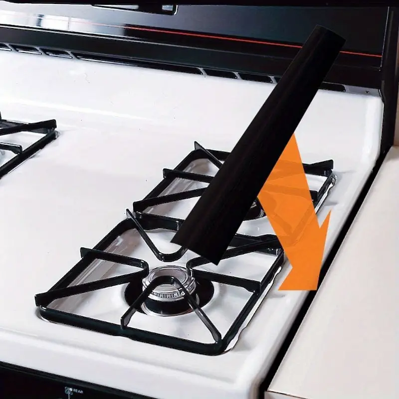 Heat Resistant Silicone Stove Counter Cover Seals Spills - Temu