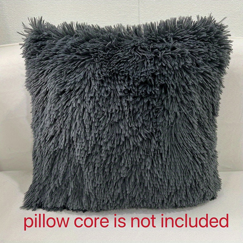 Decorative Pillow Covers New Luxury Series Faux Fur Throw - Temu Austria