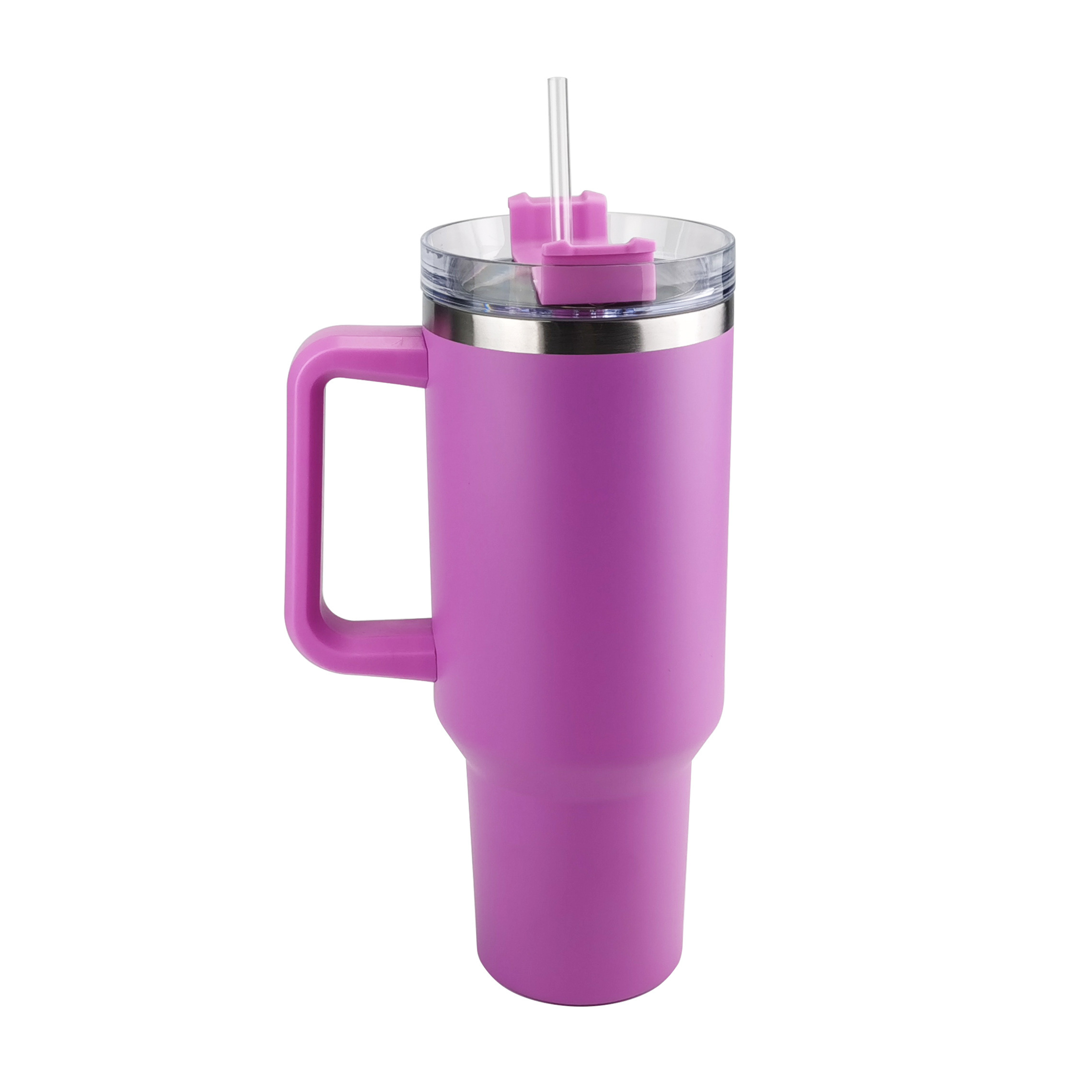Magenta Insulated 38oz. Tumbler with Straw – Aimaleigh's Boutique
