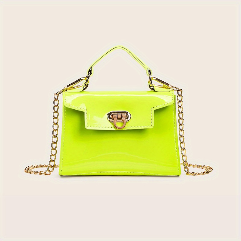 Fluorescent green bag hot sale