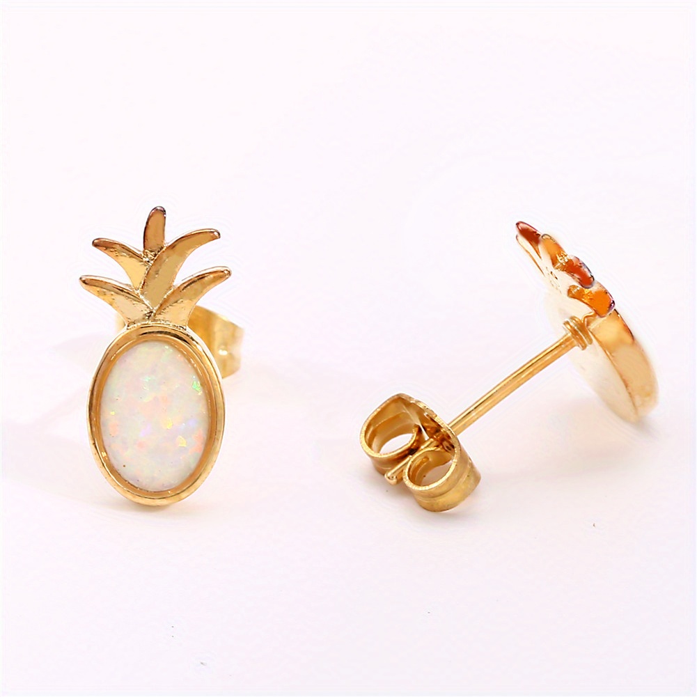 Opal on sale pineapple earrings