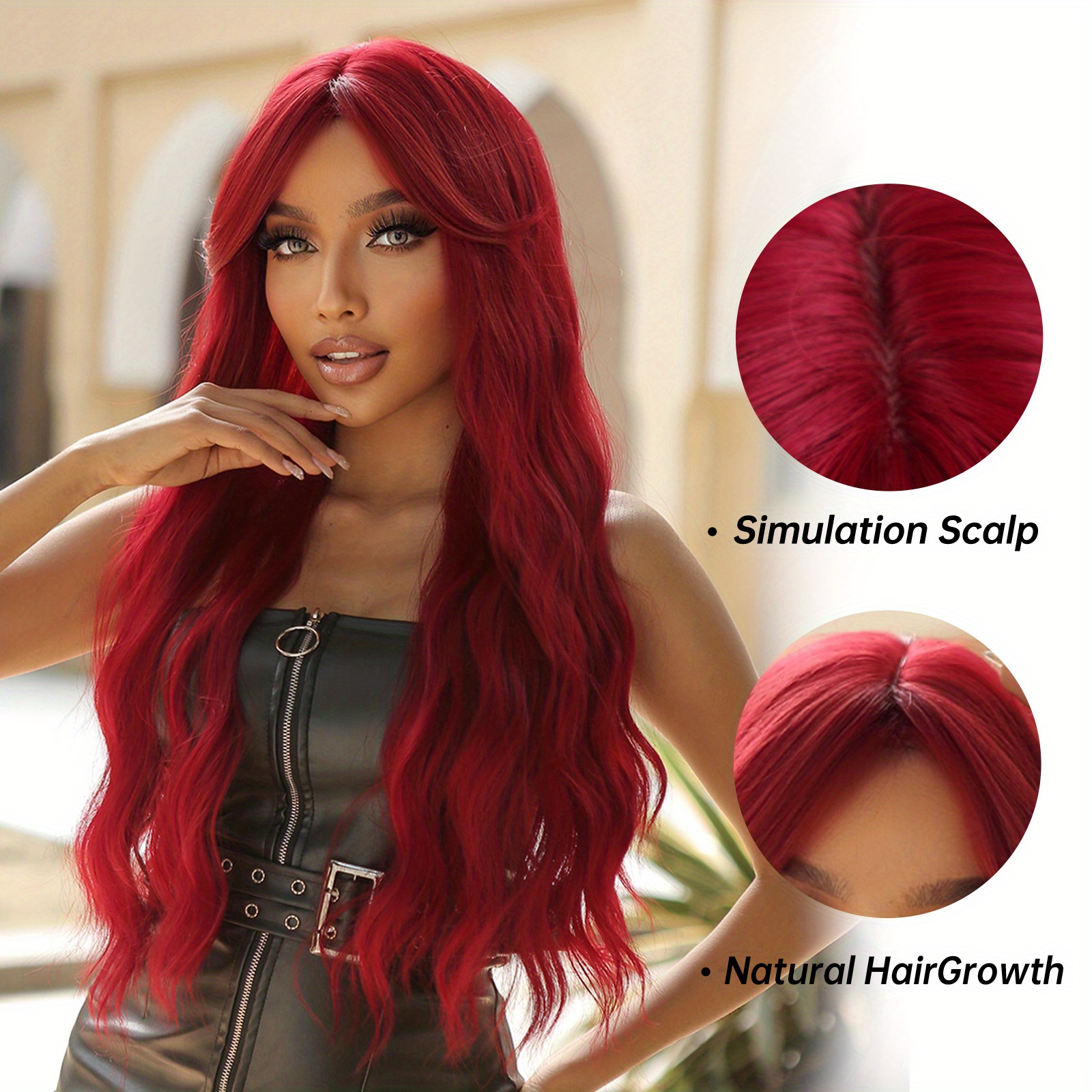 Long on sale Synthetic Wig