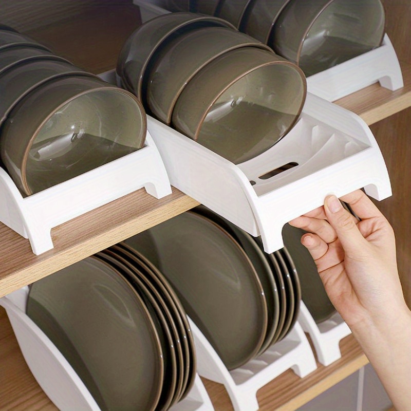 Kitchen Shelves Dish Dishes Dishes Tableware Storage Temu