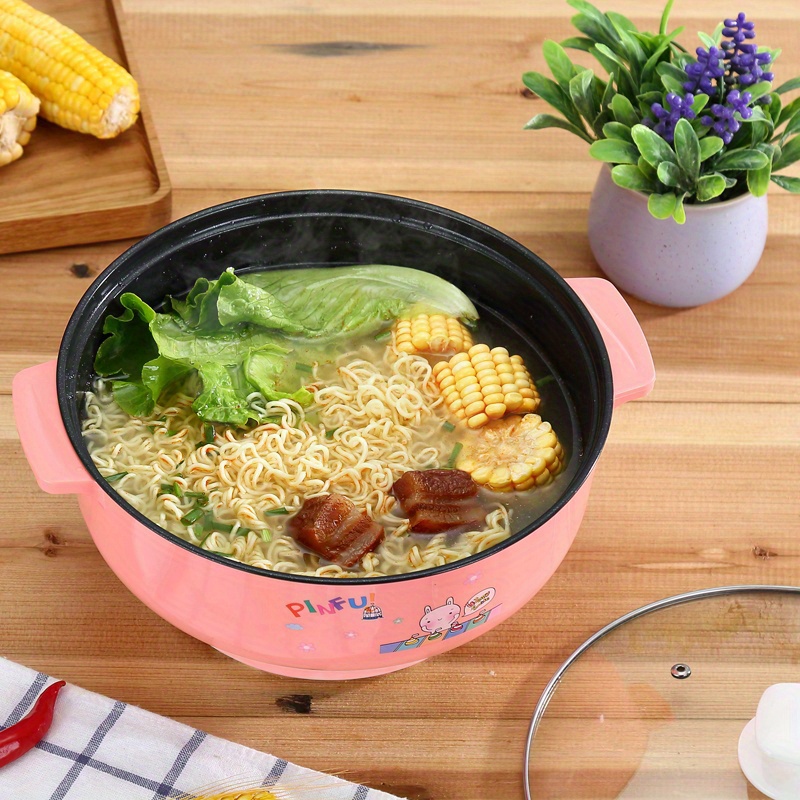 large caliber multi function power small electric pan frying frying boiling and rinsing one pot electric cooker dormitory artifact electric cooker non stick pan 2 4l details 7