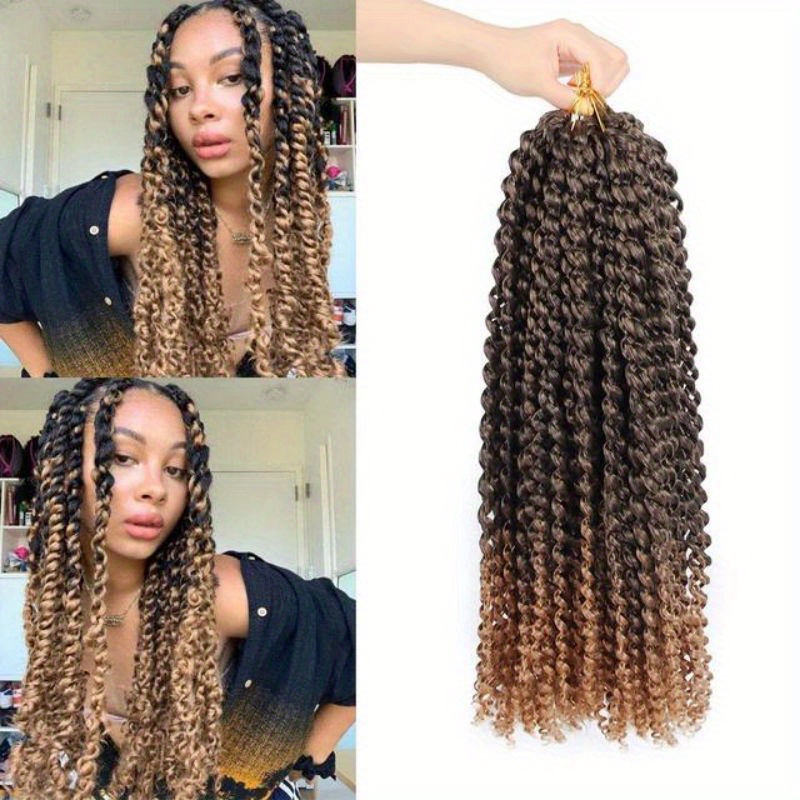 Dream Like Passion Twist Crochet Hair Extensions Curly Locs - Temu