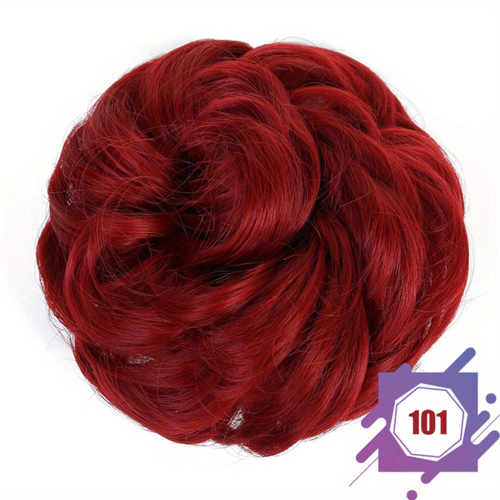 Synthetic Wavy Curly Chignon Ponytail Hair Extensions