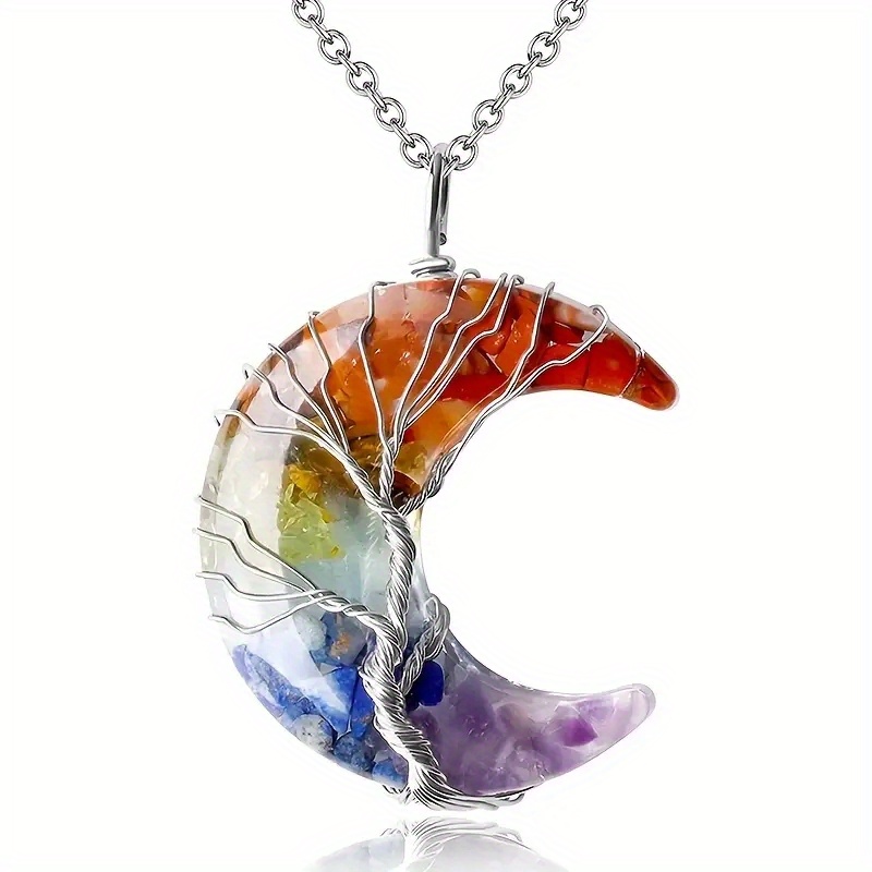 7 Chakra Necklace Men - Temu Canada