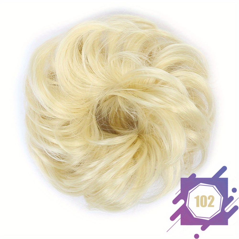 Synthetic Wavy Curly Chignon Ponytail Hair Extensions