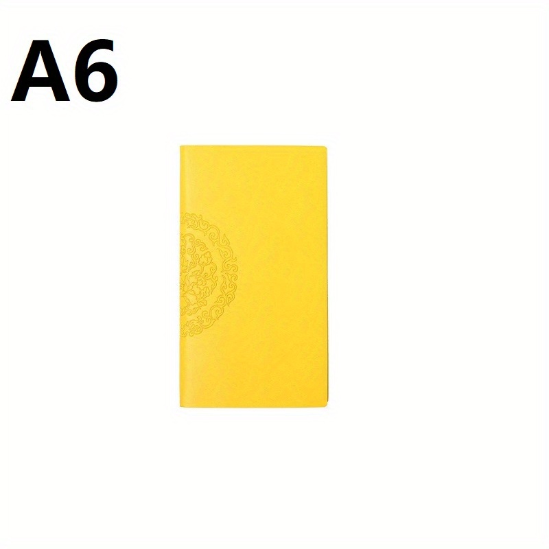 A5 A6 Soft Cover Journal 200 Pages Colorful Rainbow Edge Lined Journal