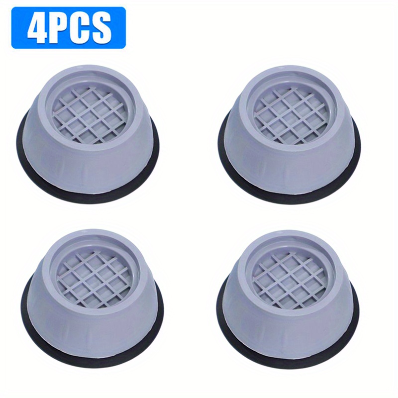 Alyvisun Washing Machine Feet Pads, 4PCS Universal Drainage Rust-Proof Foot  Mat Anti Slip Vibration Base Shock Absorber Support Stand for Dryer