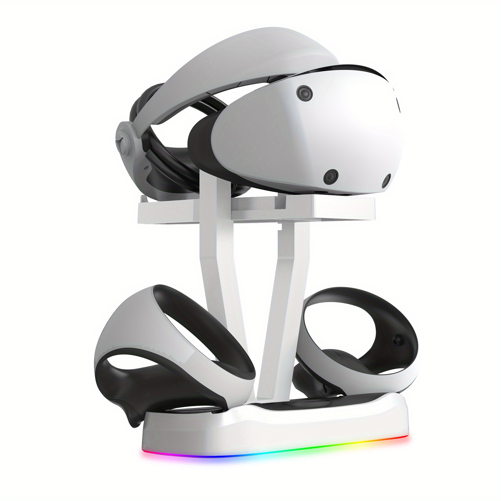  PSVR2 Controller Charging Station Stand Accessories, PS VR2 PS5  Handle Charger with LED Light, PS VR 2 Charging Dock, Playstation VR 2  Display Stand : Video Games