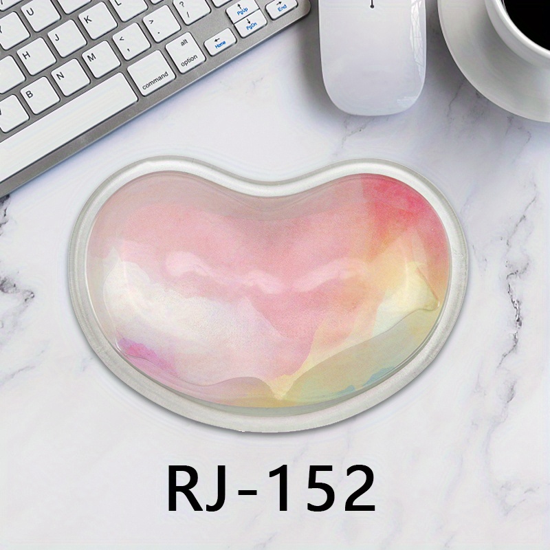 Heart Shaped Mouse Pad Wrist Rest Cartoon Silicone Hand Pillow