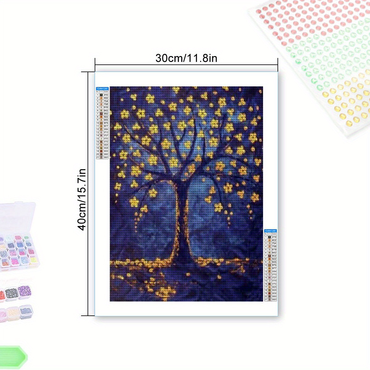 Pintura Diamante Árbol Cráneo Kits Arte Diamante Adultos - Temu Chile