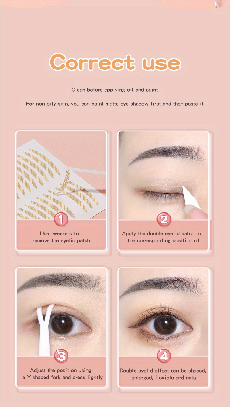 Eyelid Tape Invisible Double Eyelid Stickers Eyelid Lifter - Temu