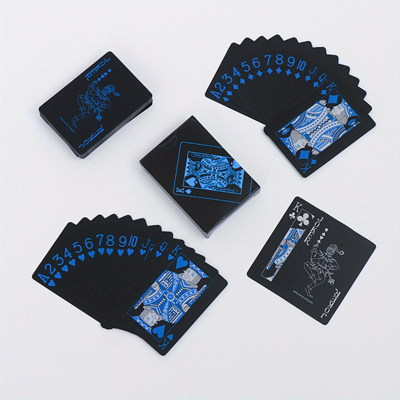 Poker Set PVC nuovo modello plastica impermeabile carte da gioco per adulti  gioco carte da Poker