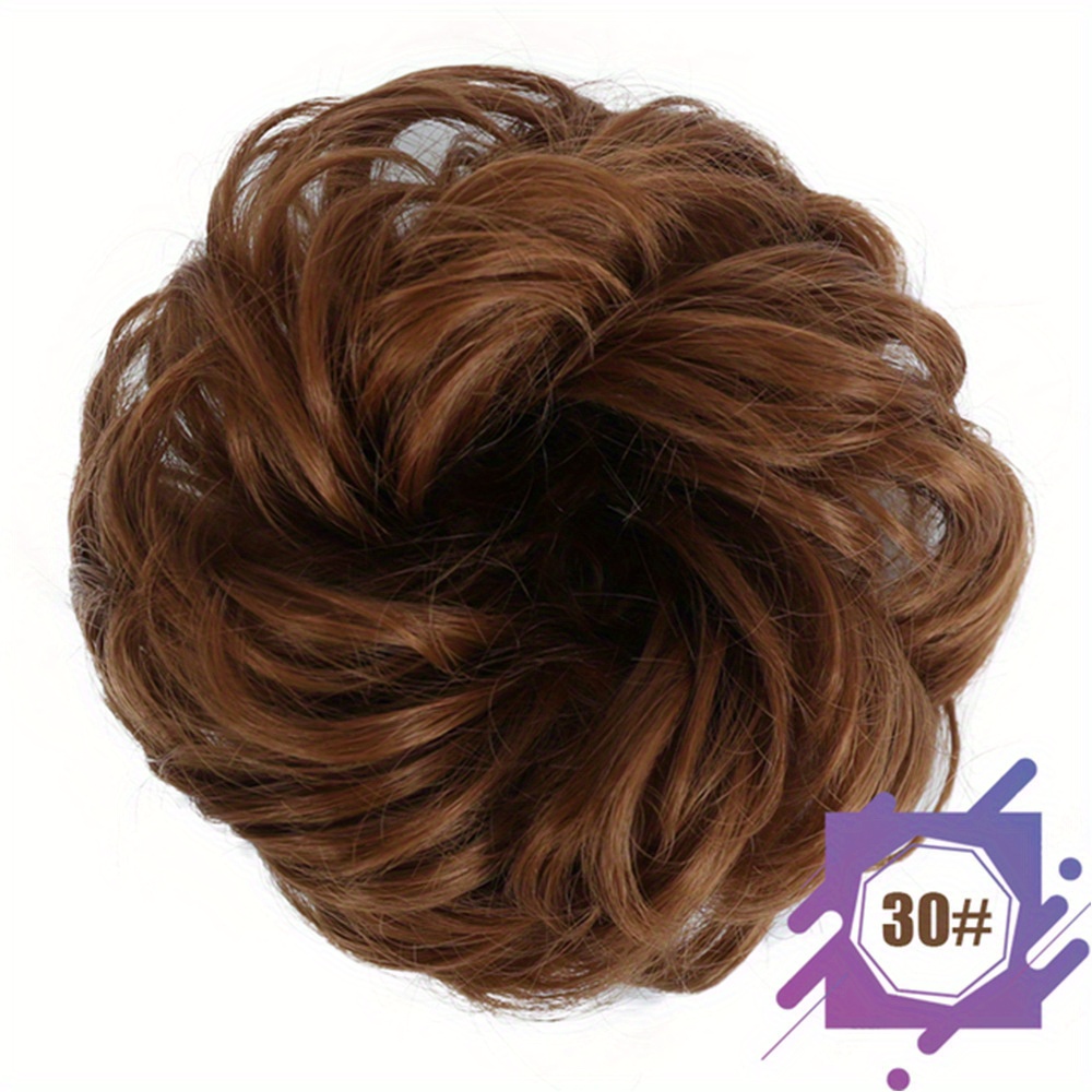 Synthetic Wavy Curly Chignon Ponytail Hair Extensions