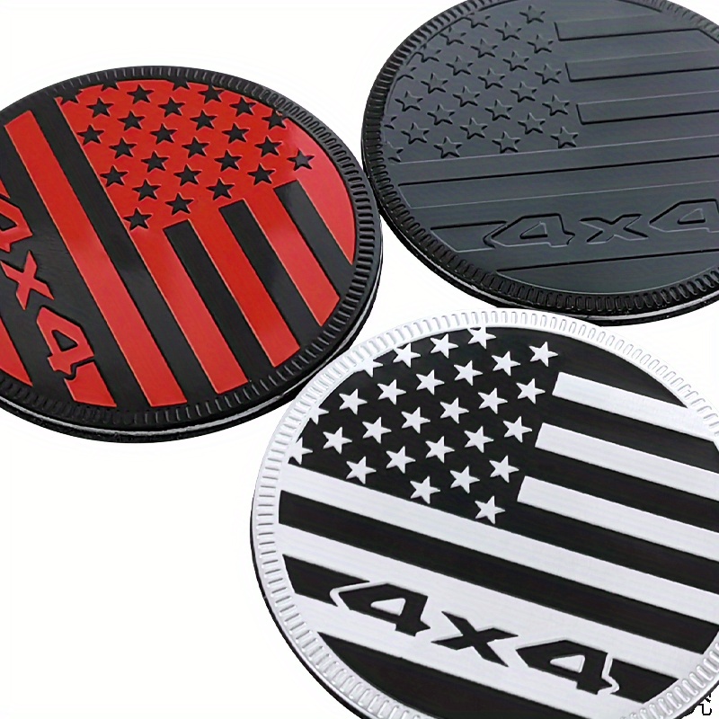 United States Flag Emblems Stickers Aluminum Alloy 4x4 Usa Temu