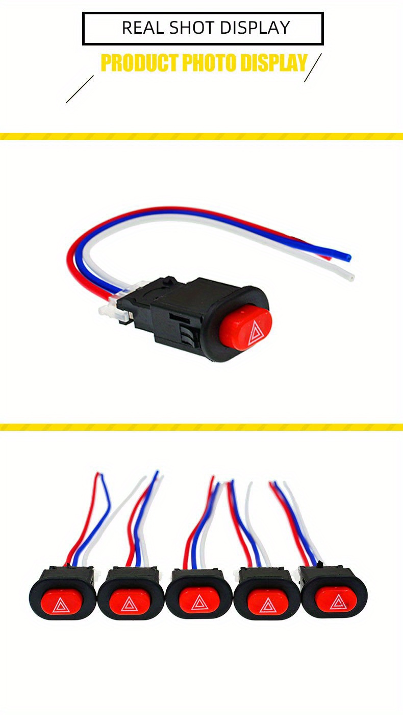 Interruttore Spegnimento Lato Moto, Interruttore Staffa Laterale Moto  Interruttore Motore Moto Universale Interruttore Spegnifiamma Cavalletto