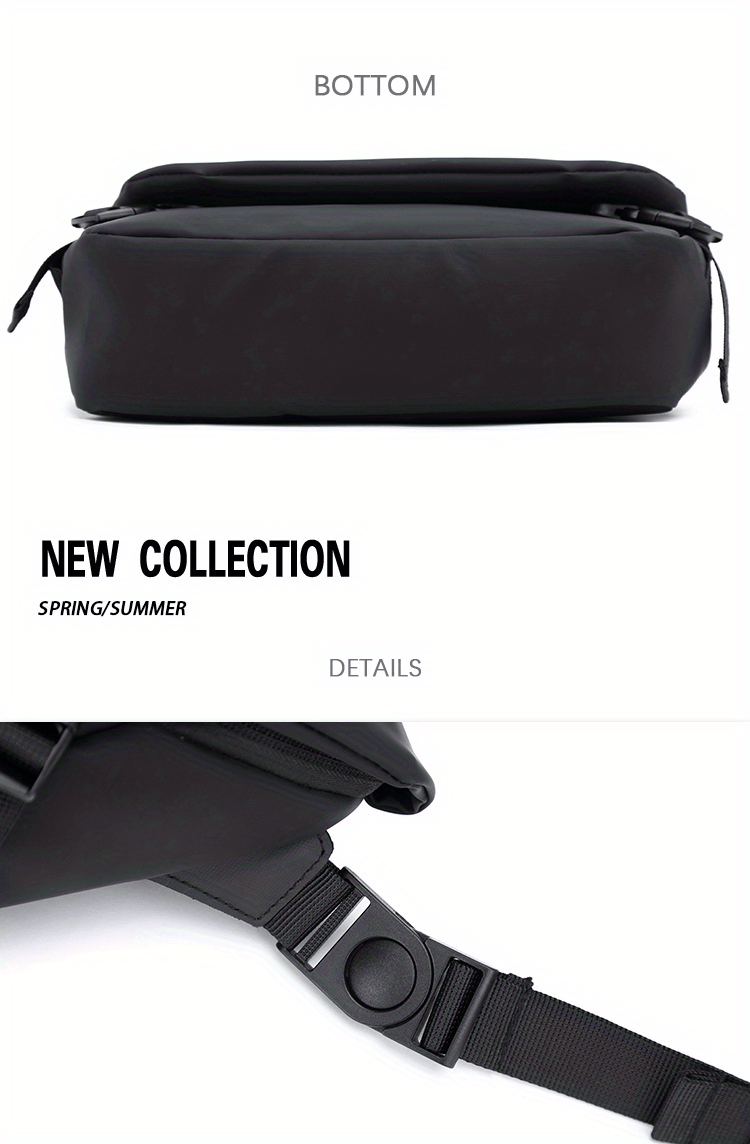 New Men's Crossbody Sling Bag Casual Fashion Daily Commuting Men's Shoulder  Bag