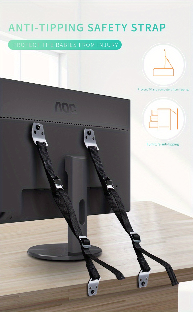 детские защитные ремни для мебели, ремни безопасности, предназначены для шкафов и стен, регулируемая лента, металлические и пластиковые крепления, детали 0