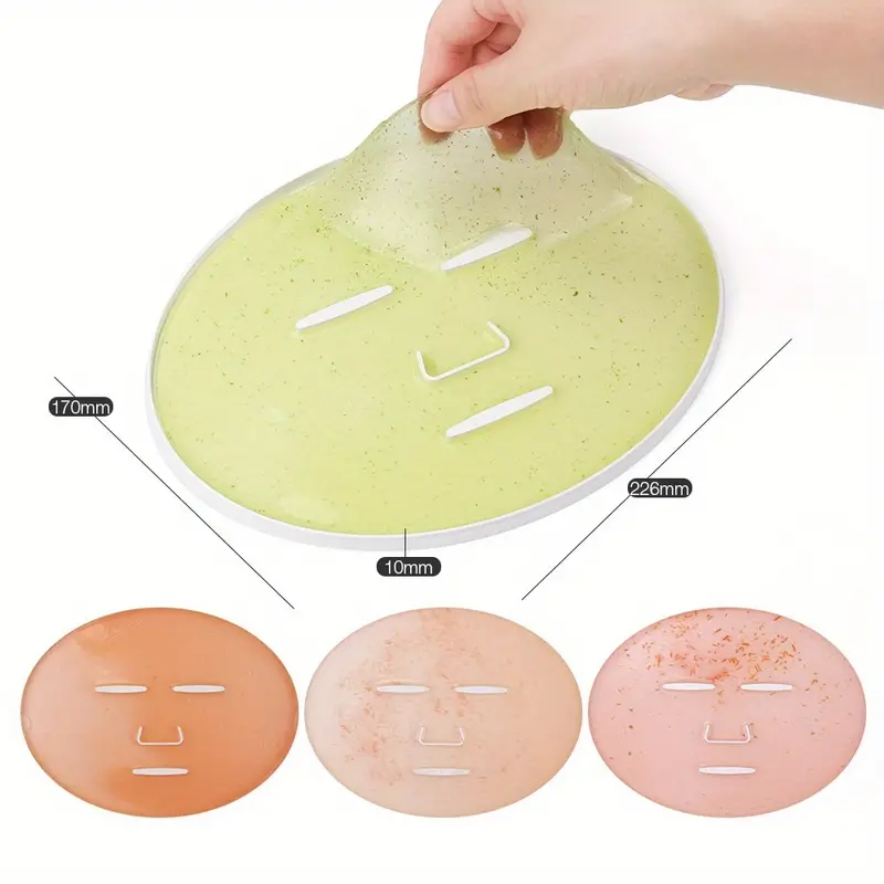 mini automatic fruit face mask maker diy natural vegetable milk facial masker beauty home spa details 1