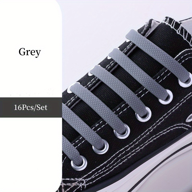 12x Lazy Shoe Laces Elastic Silicone Rubber Shoelace in Surulere