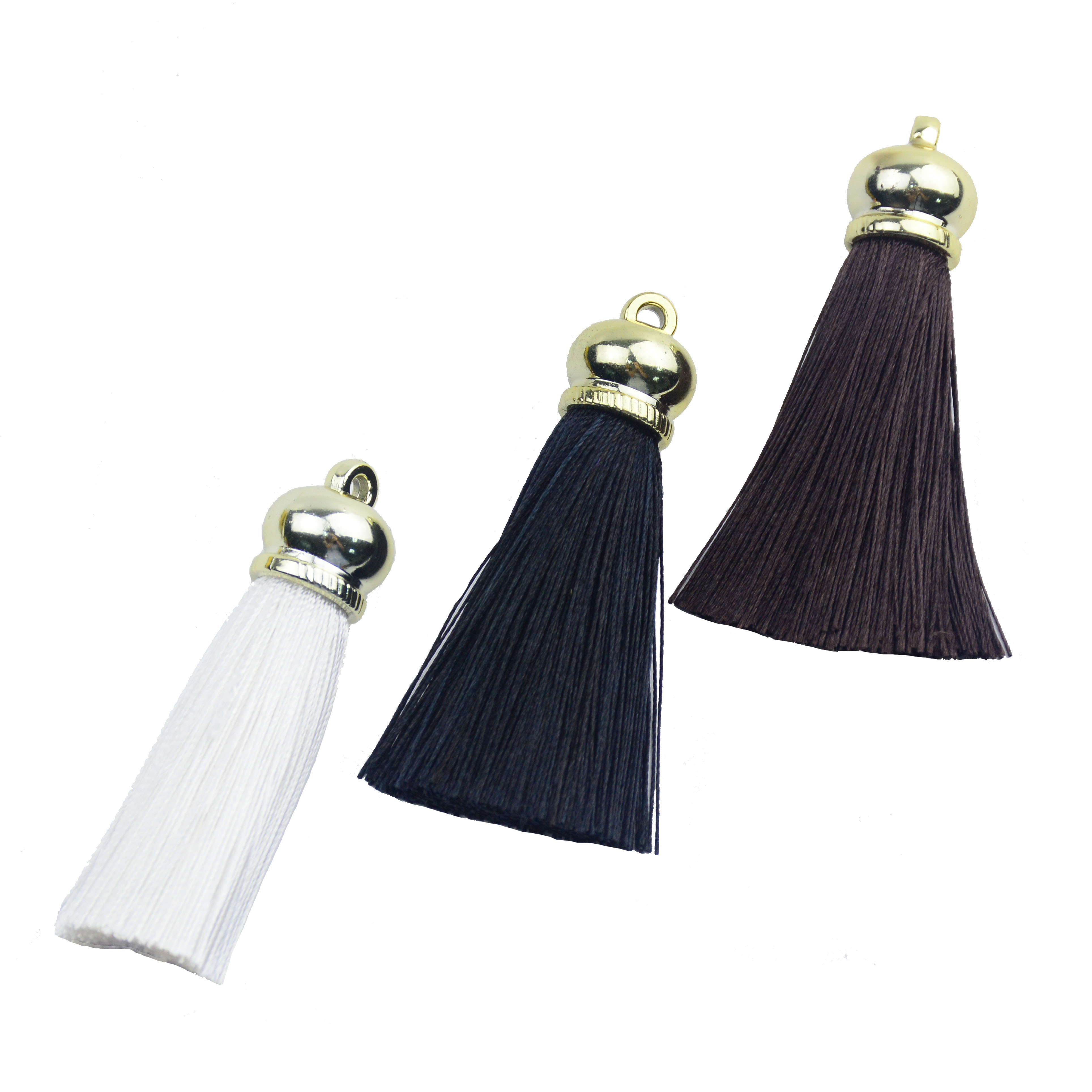 Black And Mixed Tassels For Jewelry Making Leather Tassel - Temu