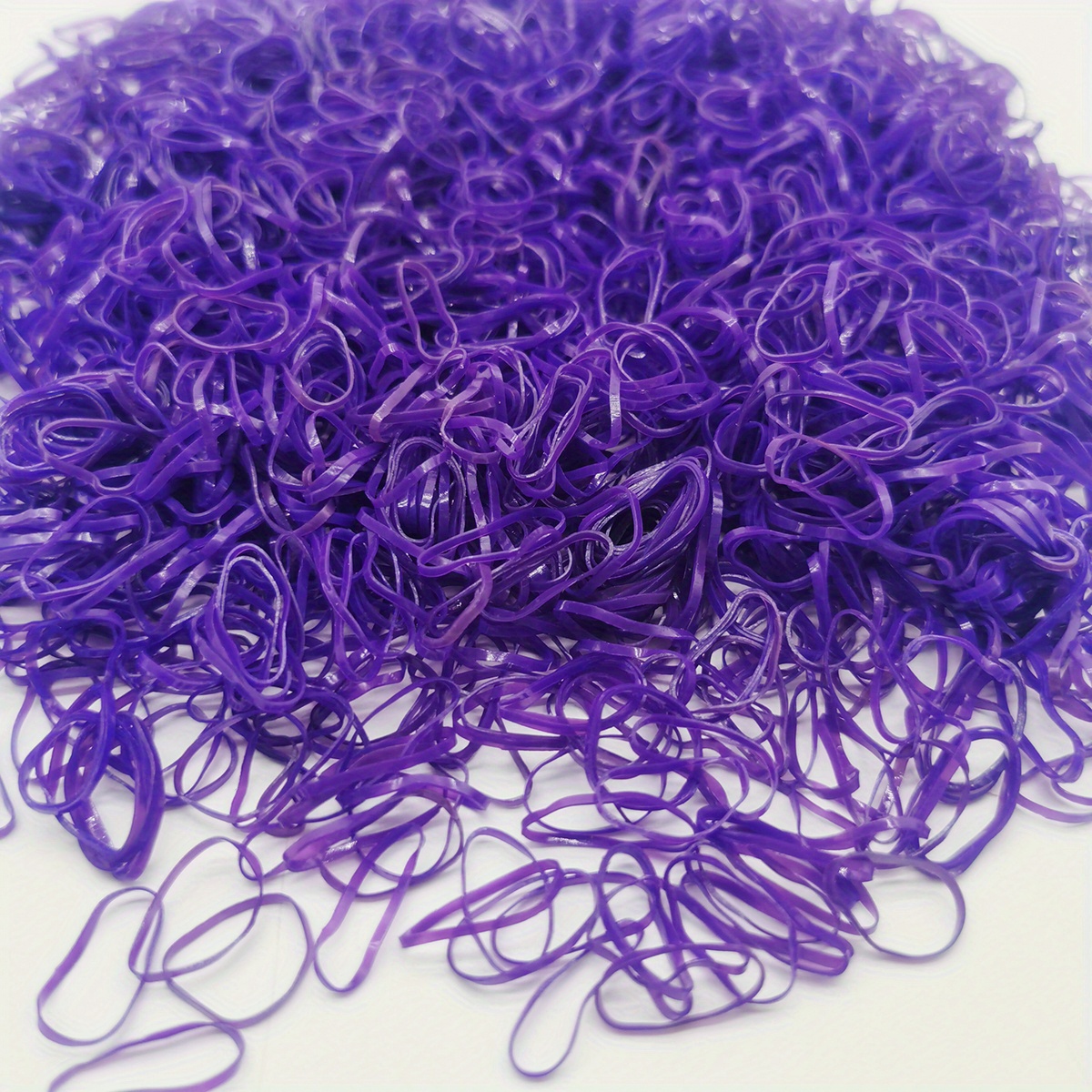 1000 Mini Rubber Bands Soft Elastic Bands for Kid Hair Braids Hair, Red, Free Returns & Free Ship, 0.99, Christmas Gifts,Temu